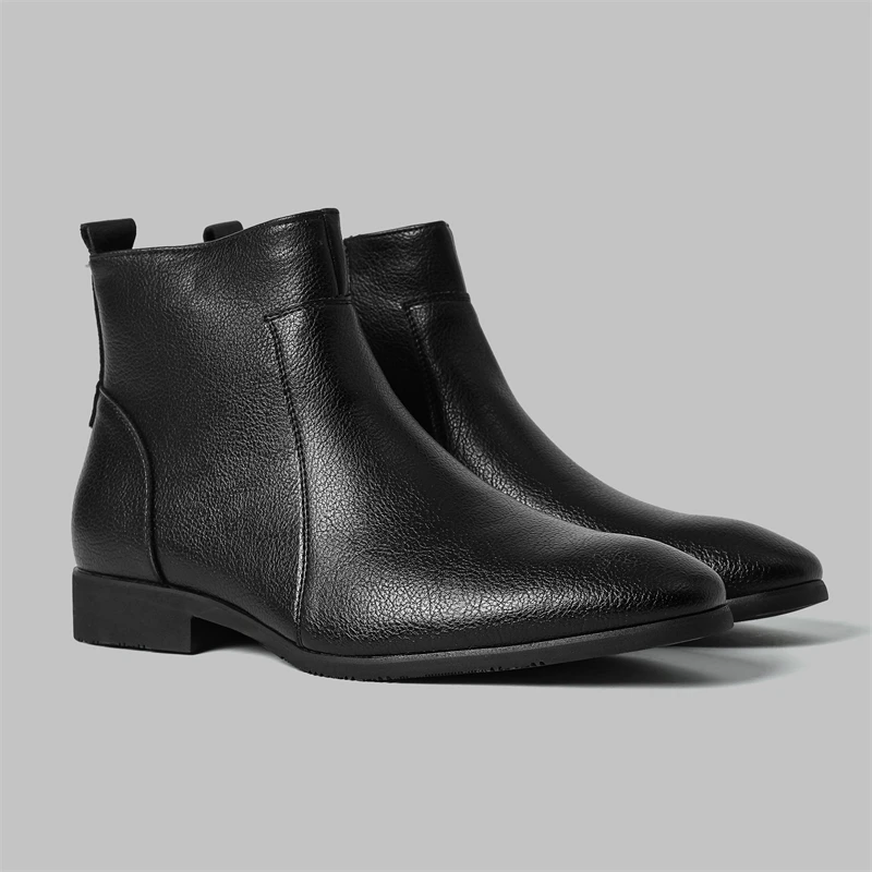 Quentin Leather Chelsea Boots