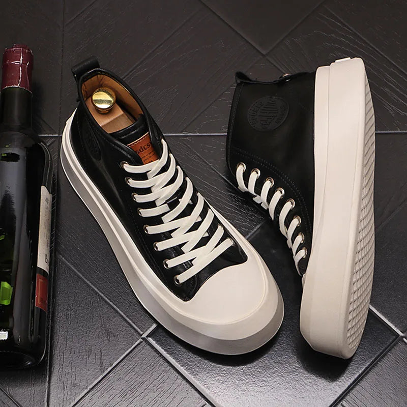 Draven Leather Sneakers