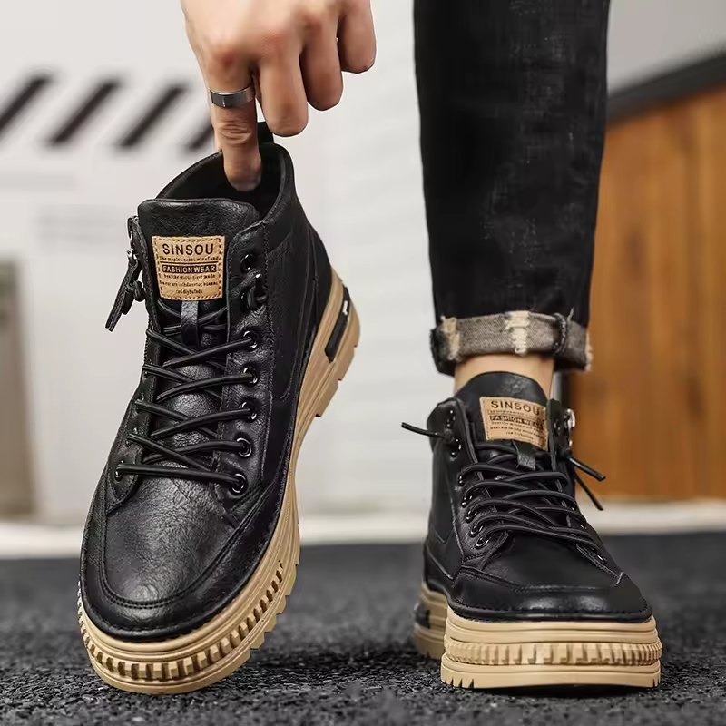 Sahara Leather Sneakers